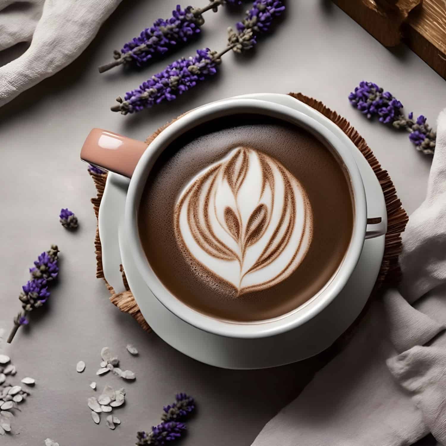 CBD-Infused Lavender Hot Chocolate