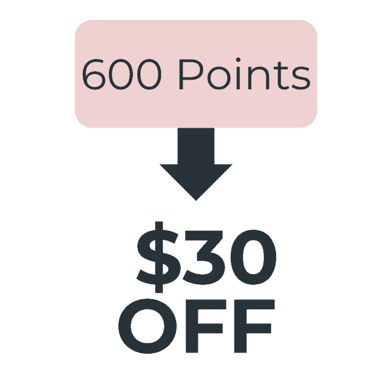 600 points