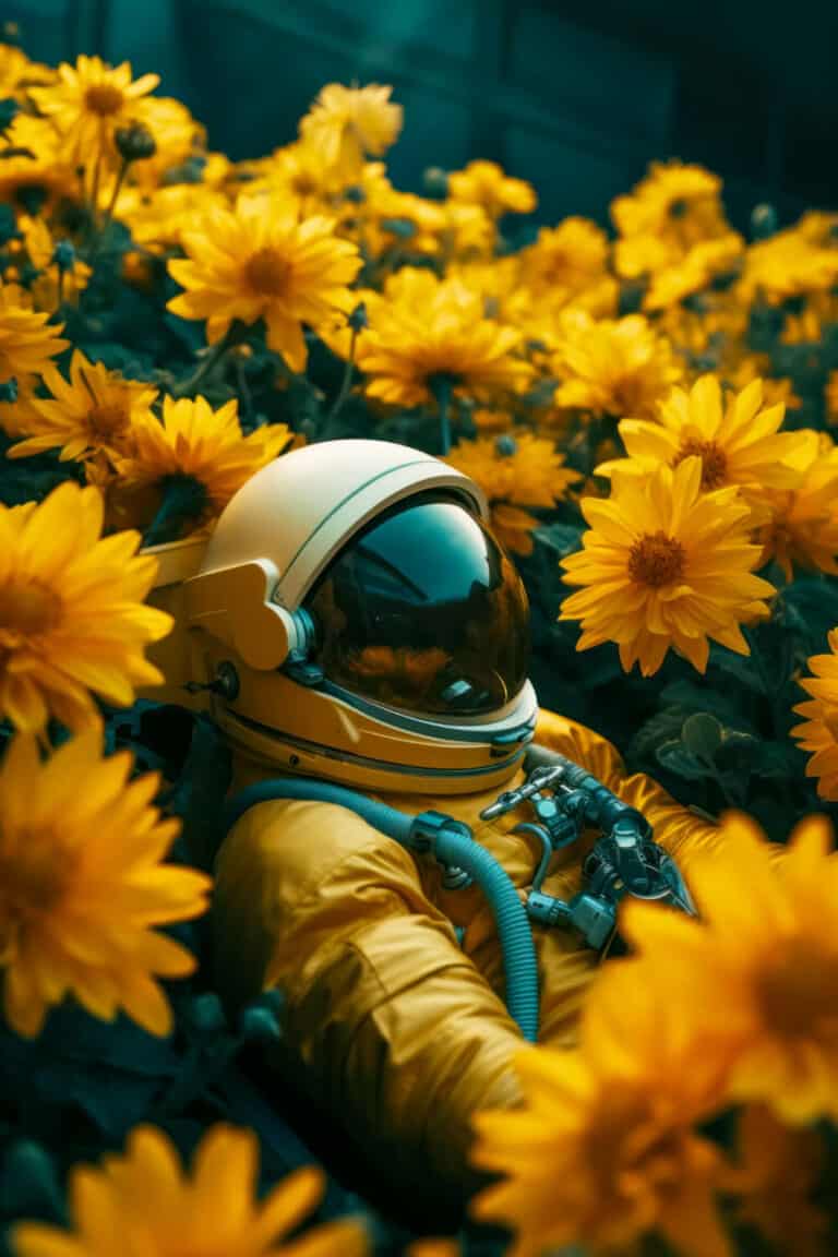 Does CBD Make You Feel Spacey? man on flowers