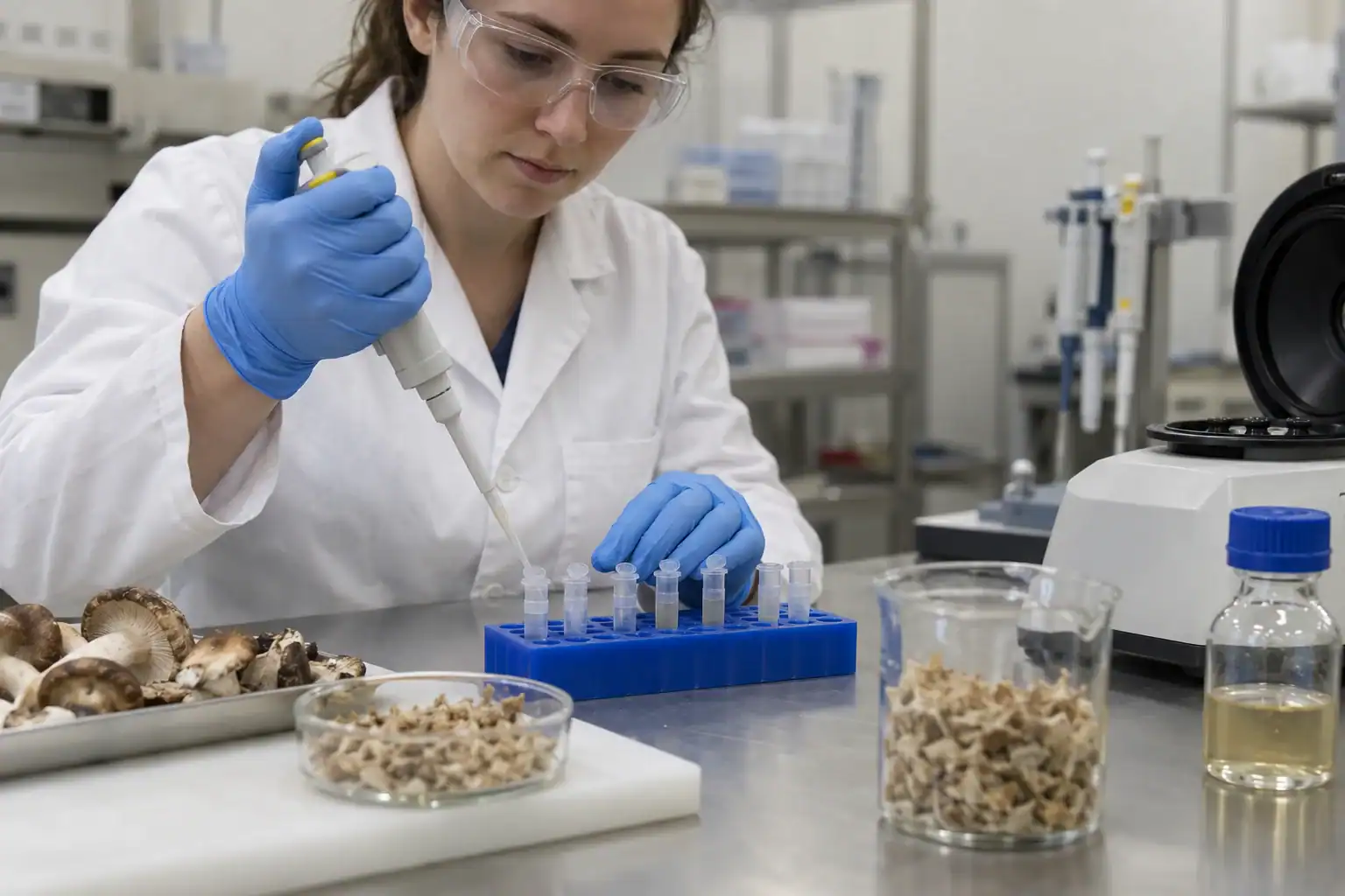 Laboratory preparation for beta-glucan quality testing